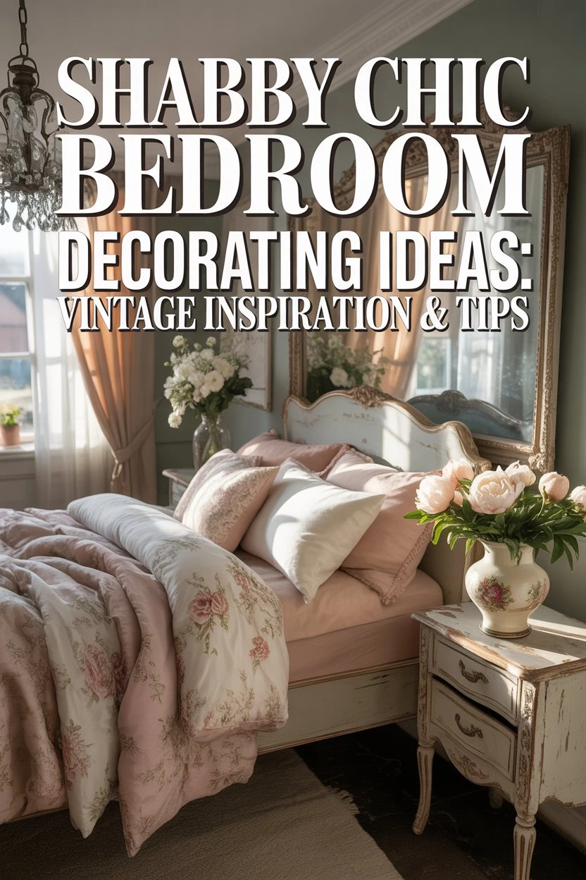 Shabby Chic Bedroom Decorating Ideas