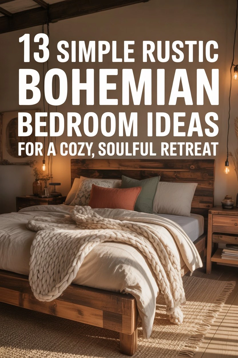 bohemian decor ideas for cozy retreat