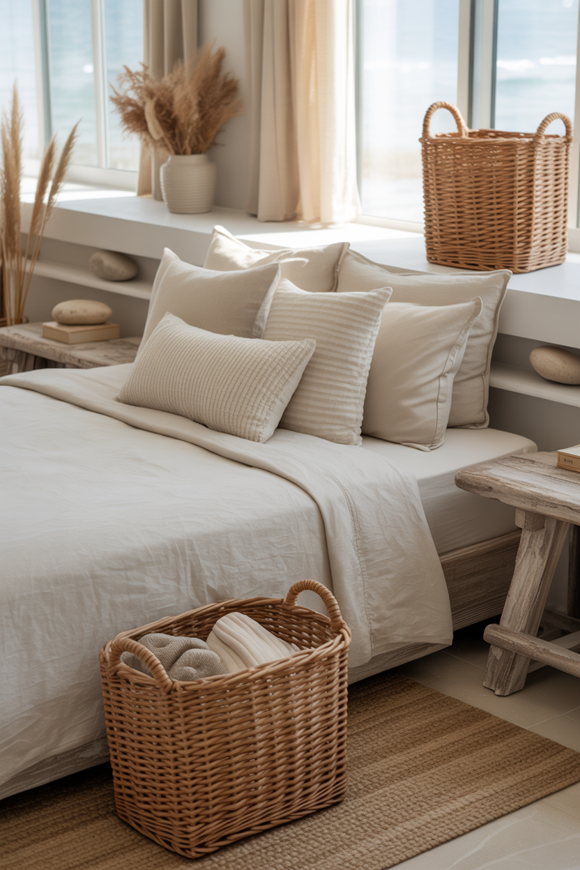 Woven Baskets for Storage and Style