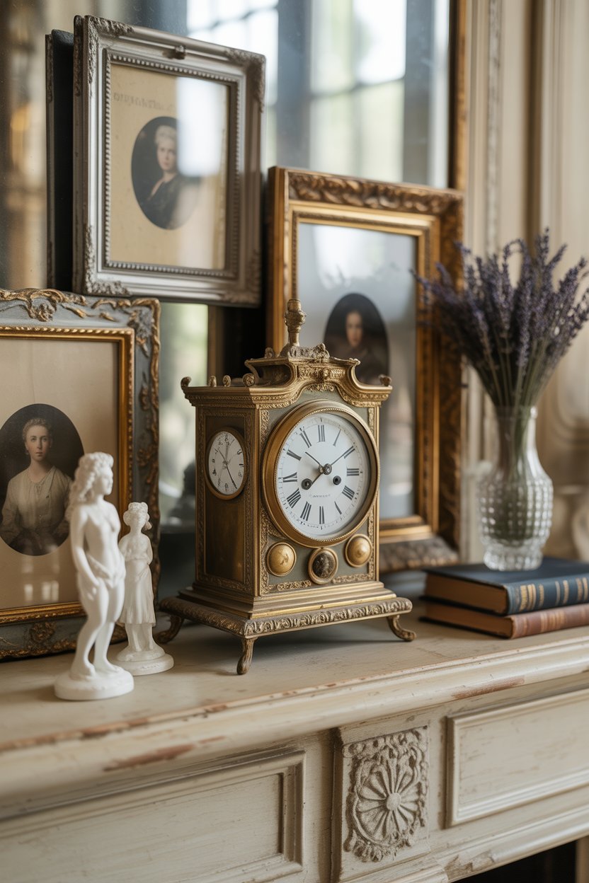 antique French decor elements for Easter styling