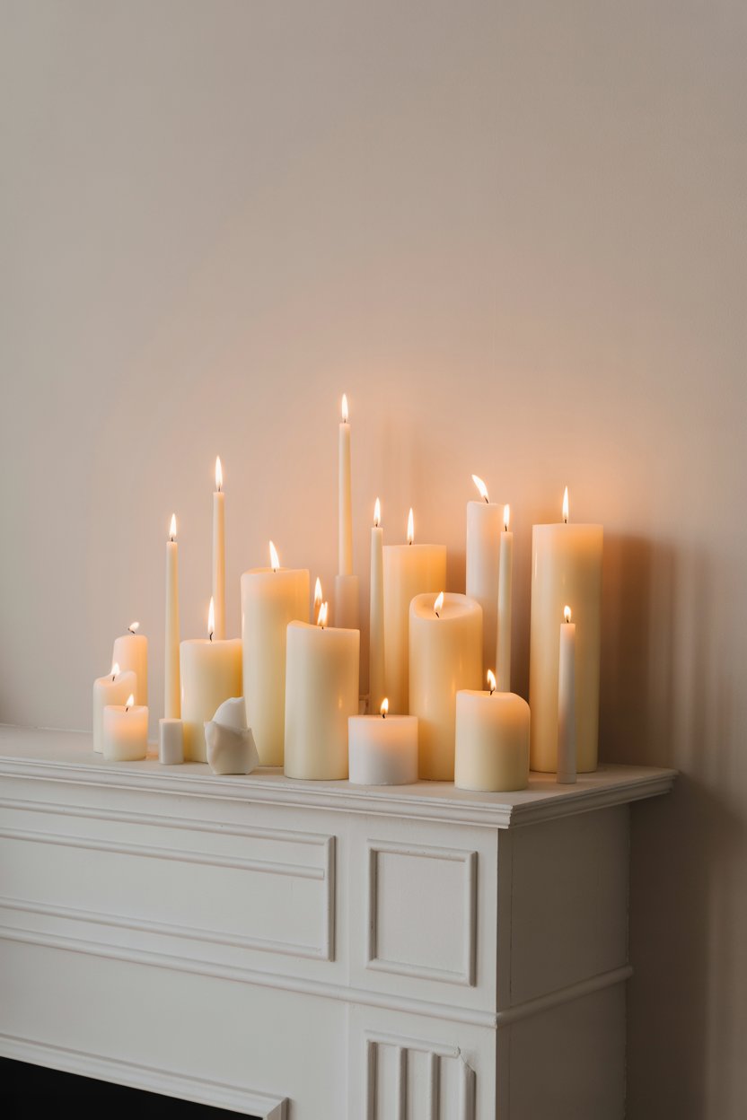 Elegant Candle Styling