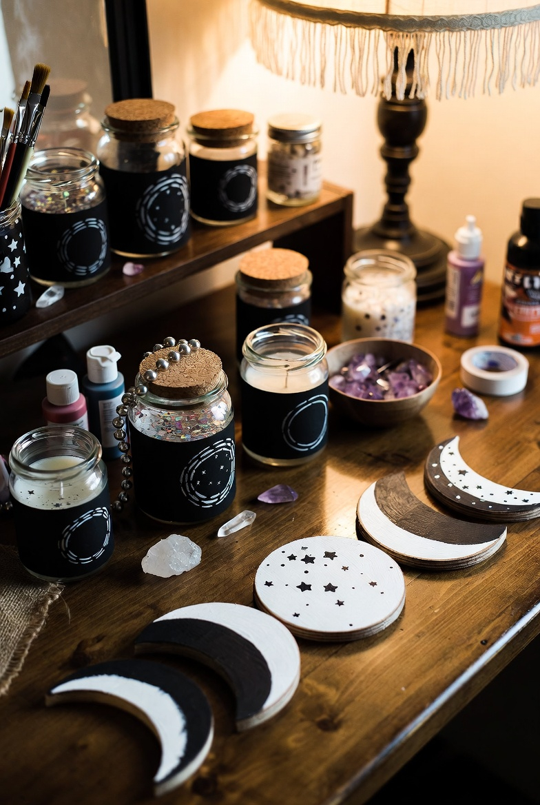 DIY witchy bedroom decor projects