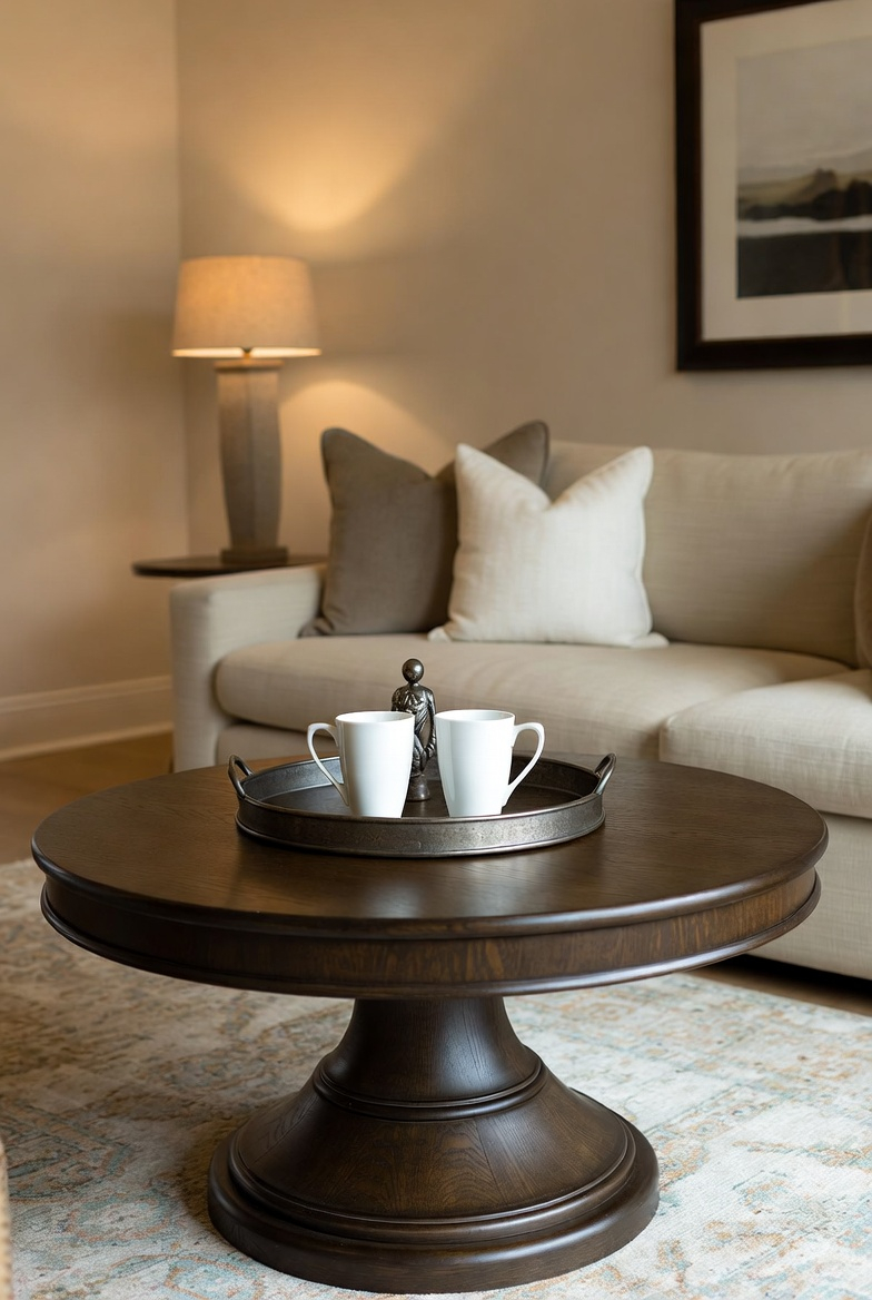 Functional and stylish coffee table decor