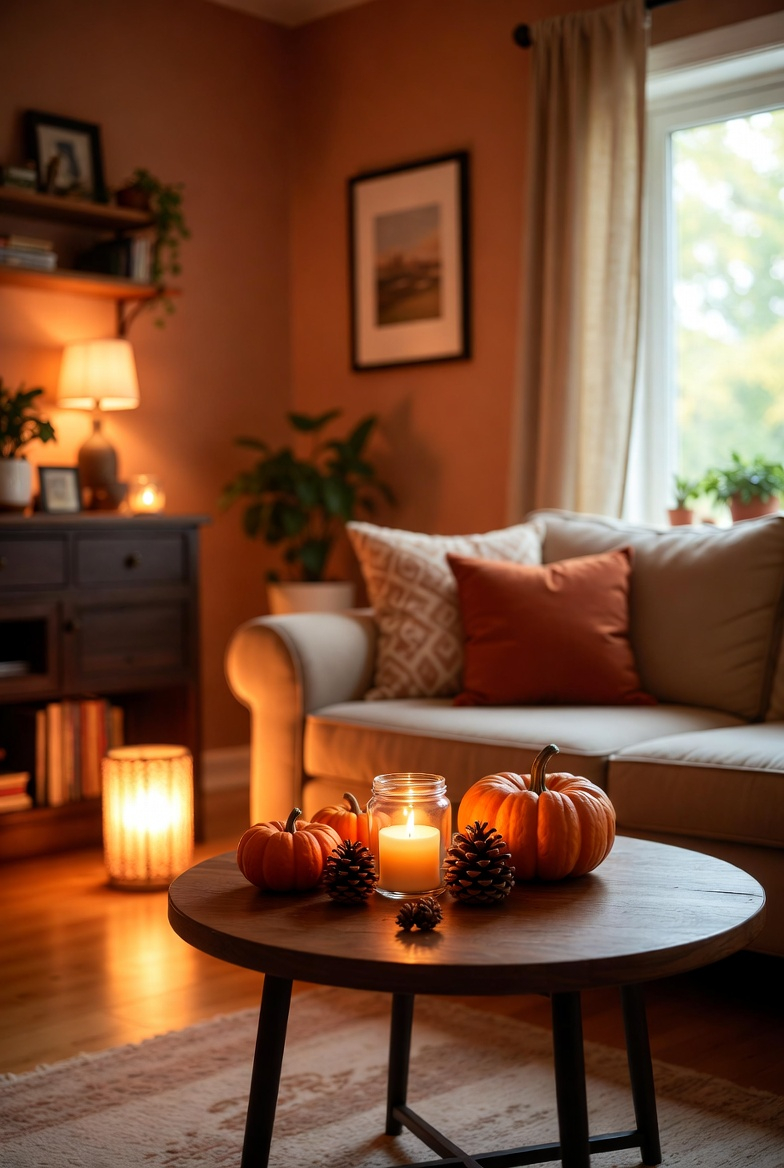 Seasonal coffee table decor ideas