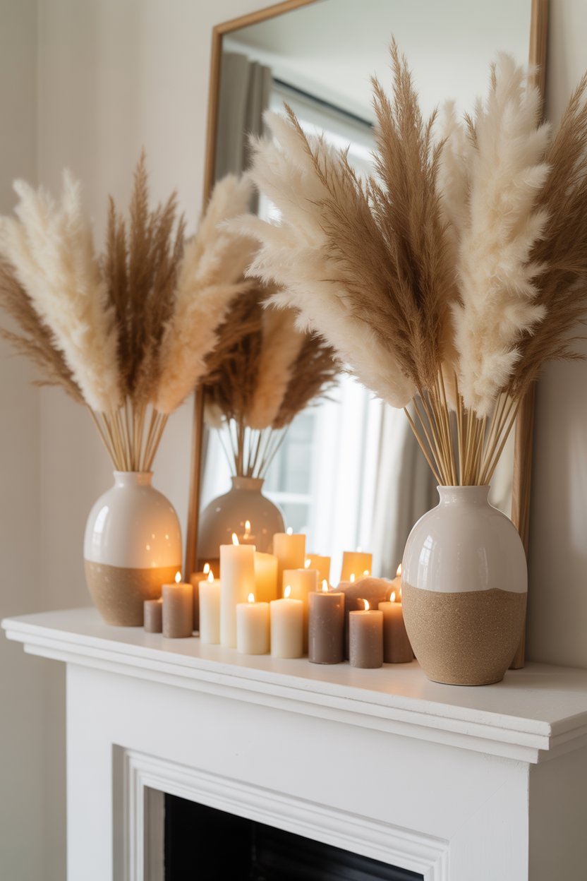 Balanced Mantel Styling
