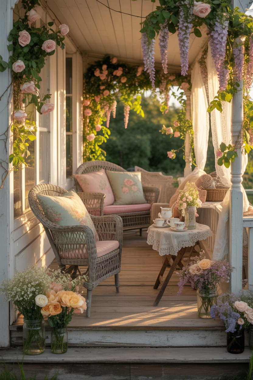 cozy Mother’s Day flower ideas with a mason jar wildflower arrangement