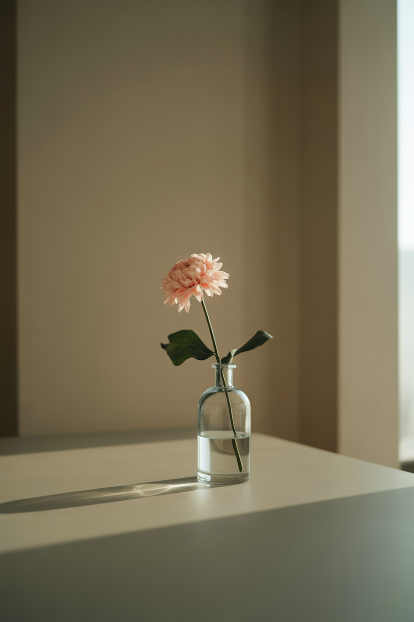 minimalist flower decor ideas for Mother’s Day, modern home