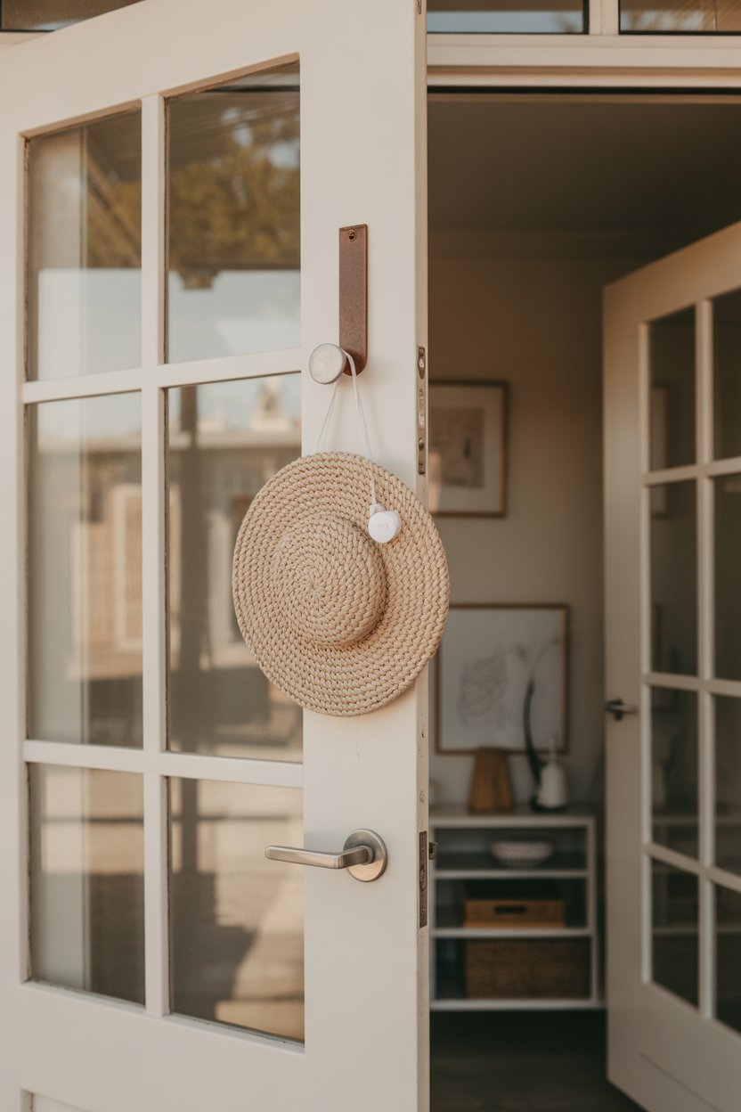 Summer door hanger ideas minimalist modern neutral aesthetic front door