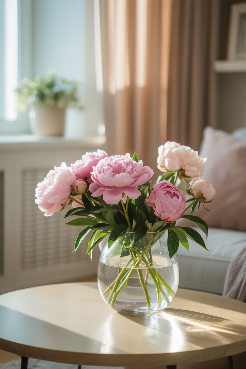 dreamy Mother’s Day flower ideas with pastel peony and rose bouquet