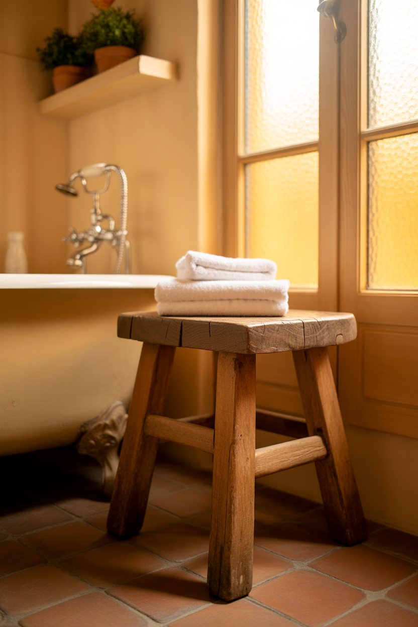 seating old Italian bathroom ideas