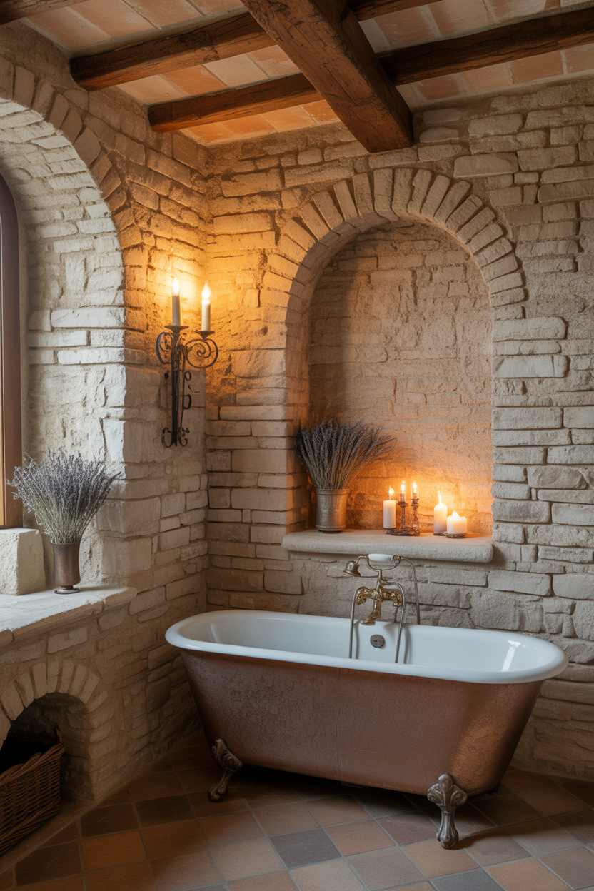 Tip: Keep surrounding decor simple to let the wall shine.