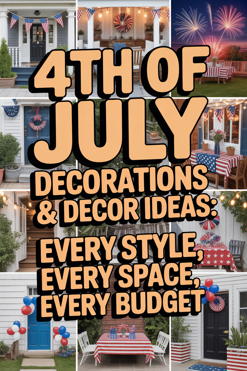Patriotic decor ideas for small spaces