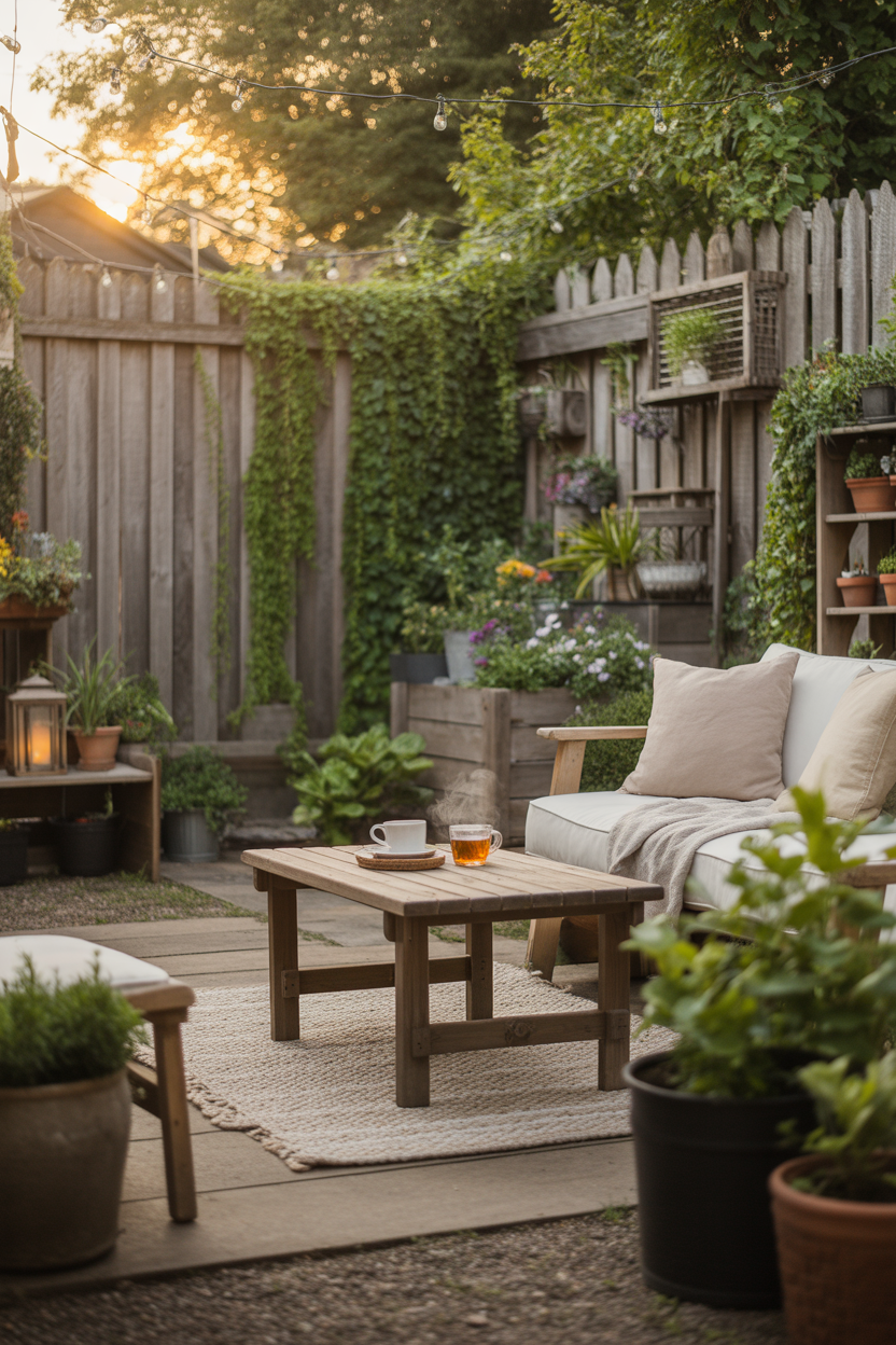 Affordable summer garden design ideas that look expensive with plants and cozy setup