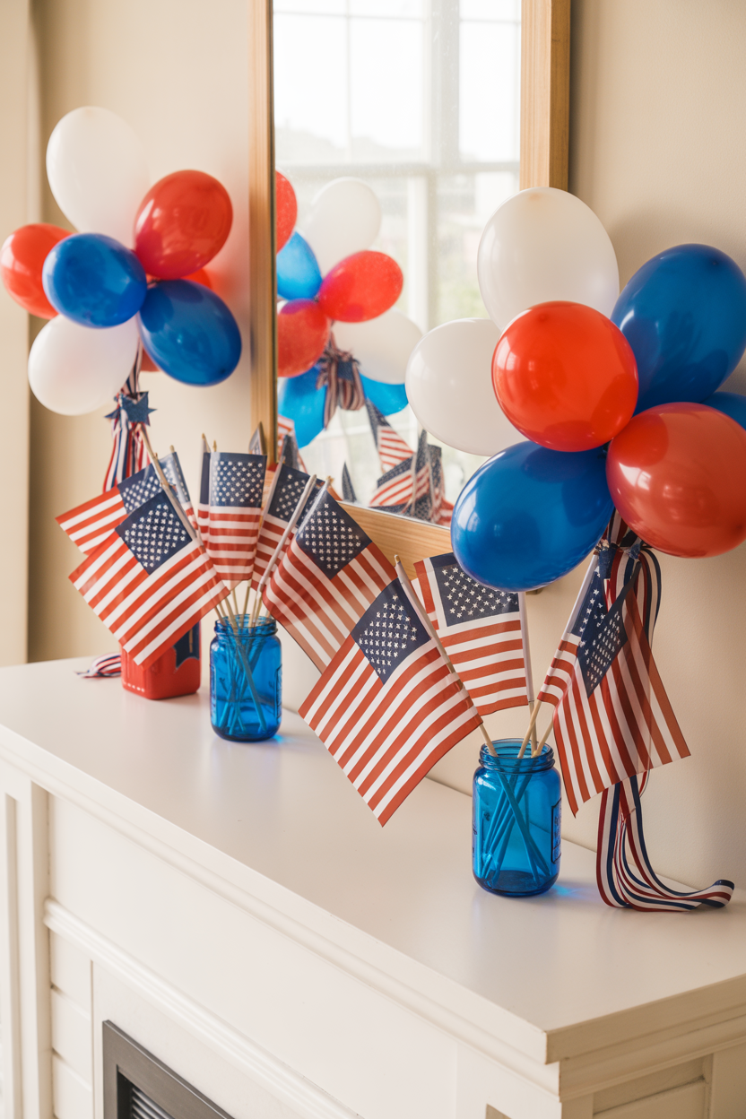 Affordable patriotic home decorations