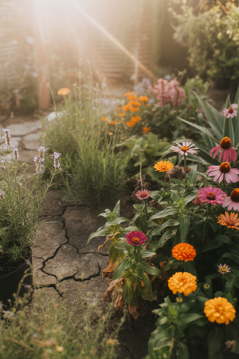 Best full sun summer flowers blooming brightly in a low maintenance garden