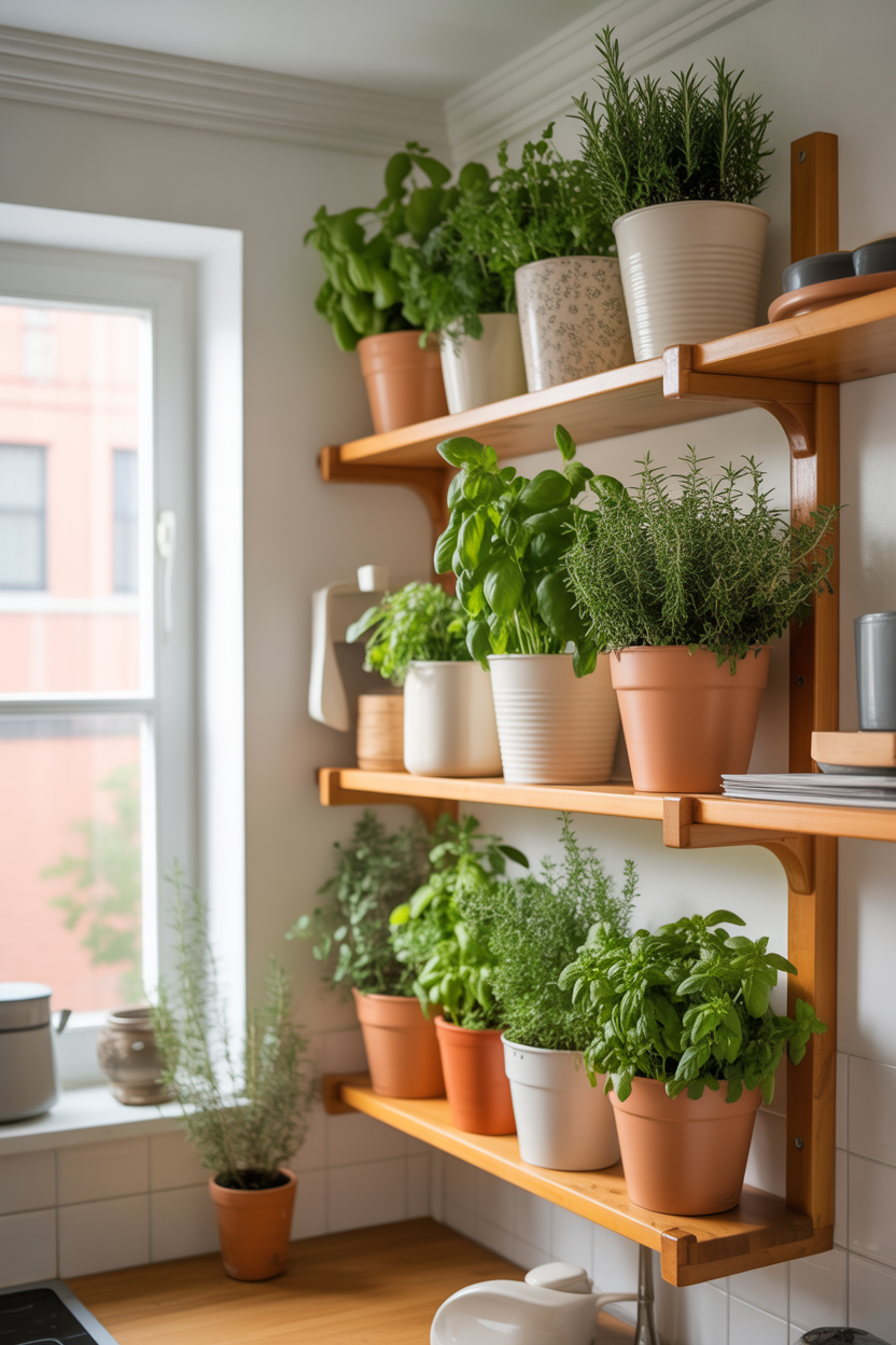 Stunning vertical herb garden ideas for transforming small balcony and apartment spaces Easy DIY vertical herb garden setup for small kitchens and compact home spaces