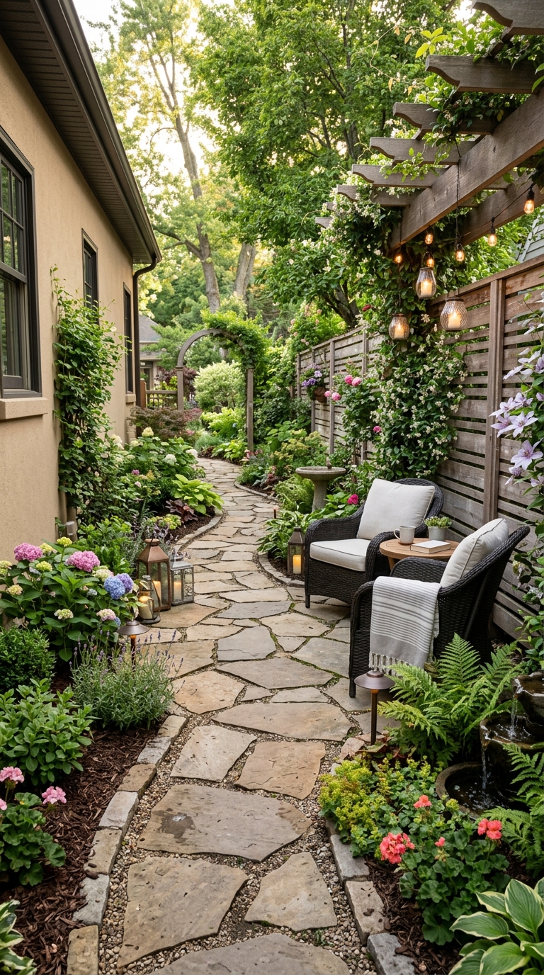 small-side-yard-hidden-retreat-ideas