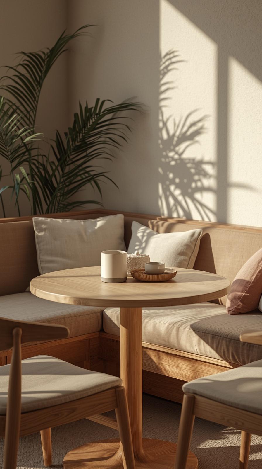 Discover 18 Japandi breakfast nook ideas that create calm, cozy spaces and make every morning feel more peaceful and stylish.