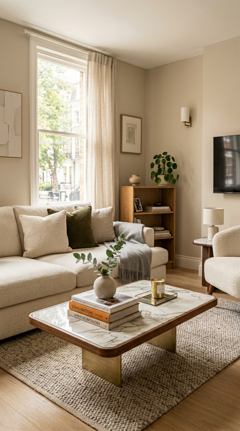 Small coffee table ideas for compact apartments