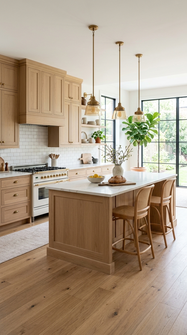 20 Stunning White Oak Kitchen Cabinet Ideas That Make Every Home Feel Warmer