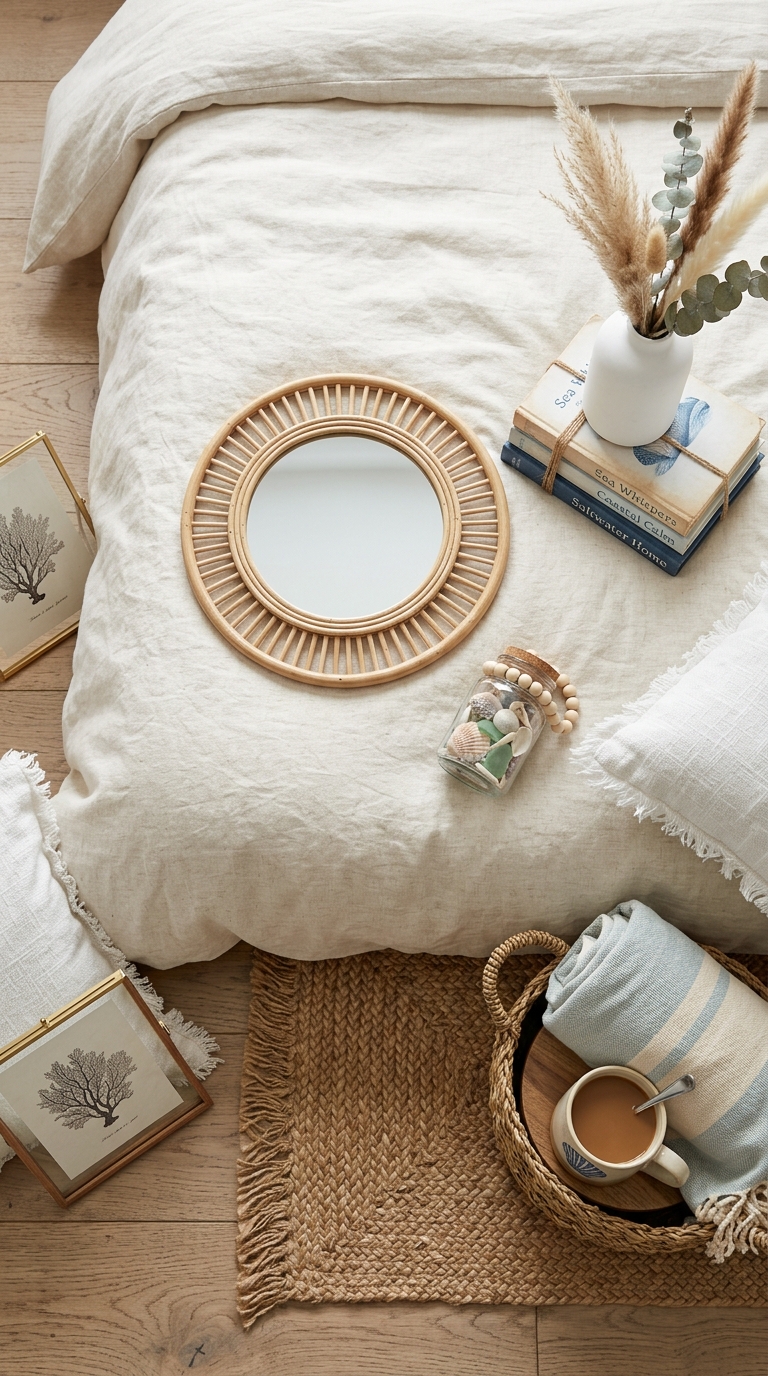 Affordable decor finds that make this coastal granddaughter bedroom idea easy on any budget