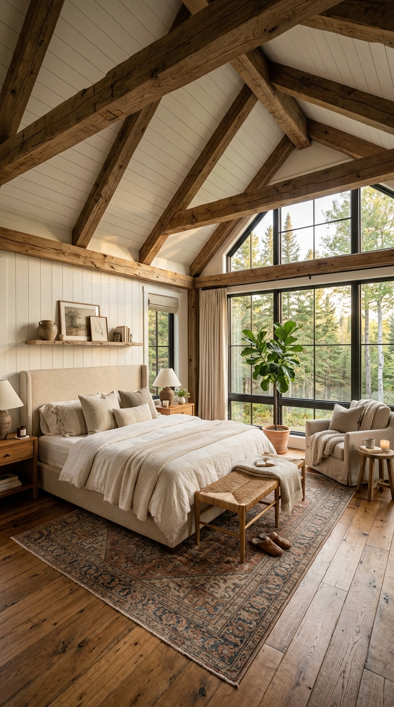 Dreamy Vaulted Ceiling Bedroom Ideas