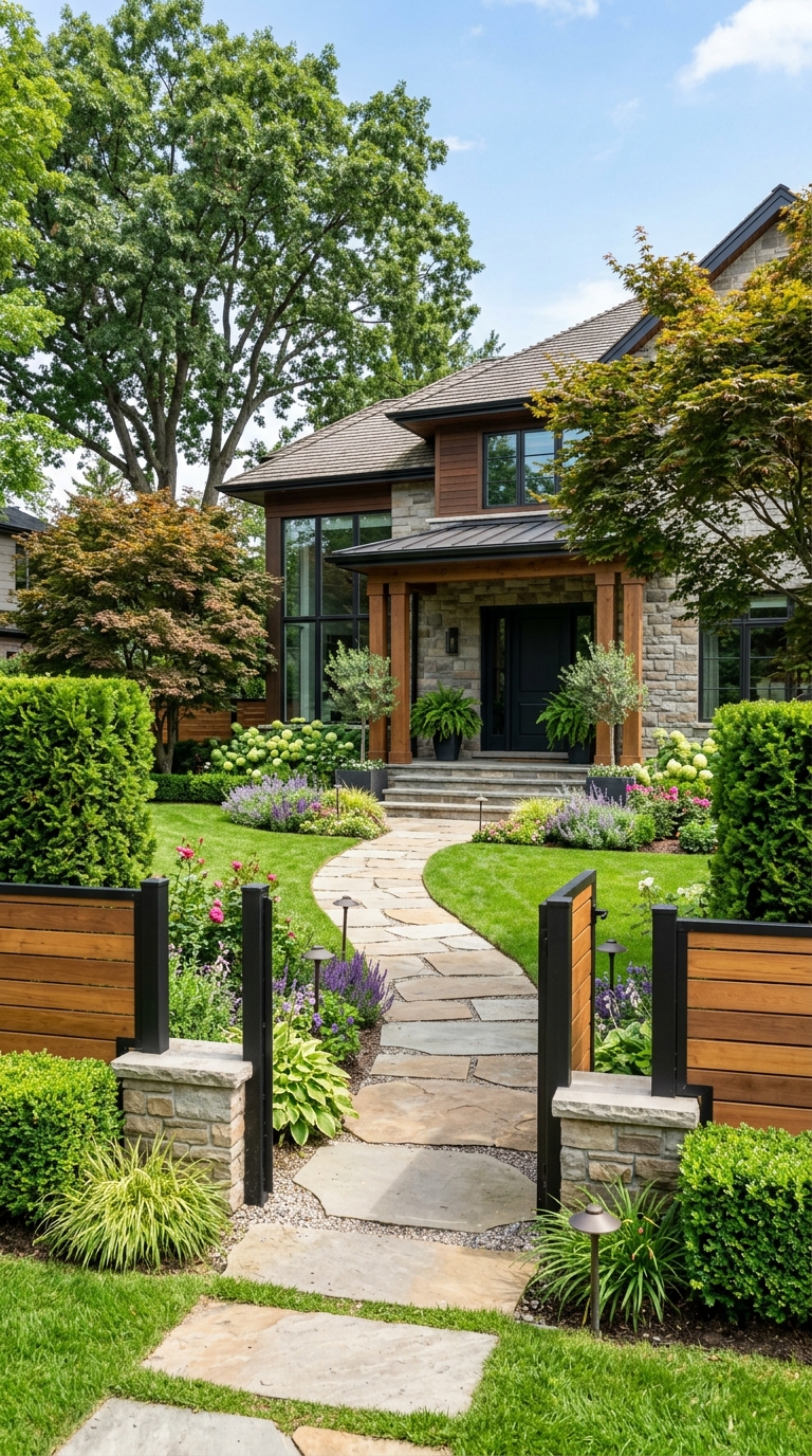 Front yard fence ideas that boost curb appeal